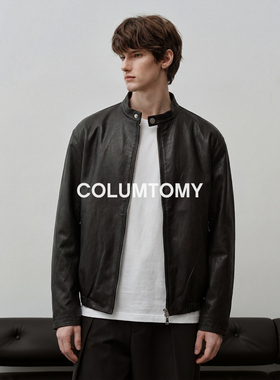 哈林顿2026新款PU皮美式老钱风外套男士Cleanfit质感夹克高级痞帅