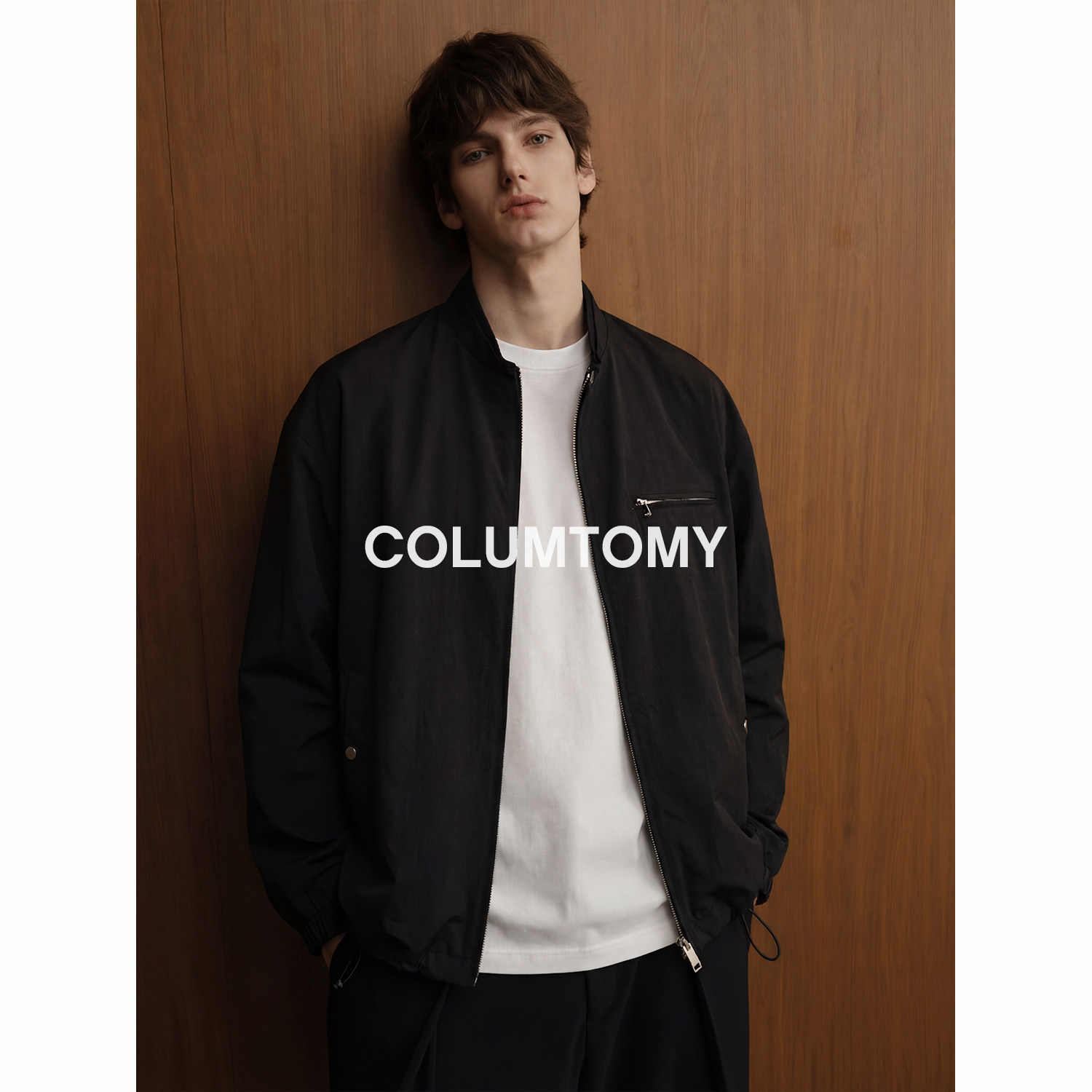 【哈林顿】2026春秋季新款男生Cleanfit夹克外套立领高级美式上衣