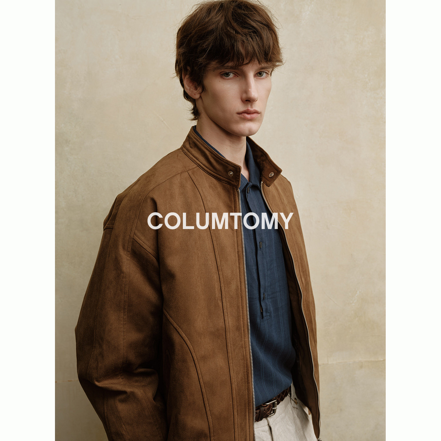 90白鸭绒立领羽绒服2025冬季新款短款老钱风外套高级感男士保暖