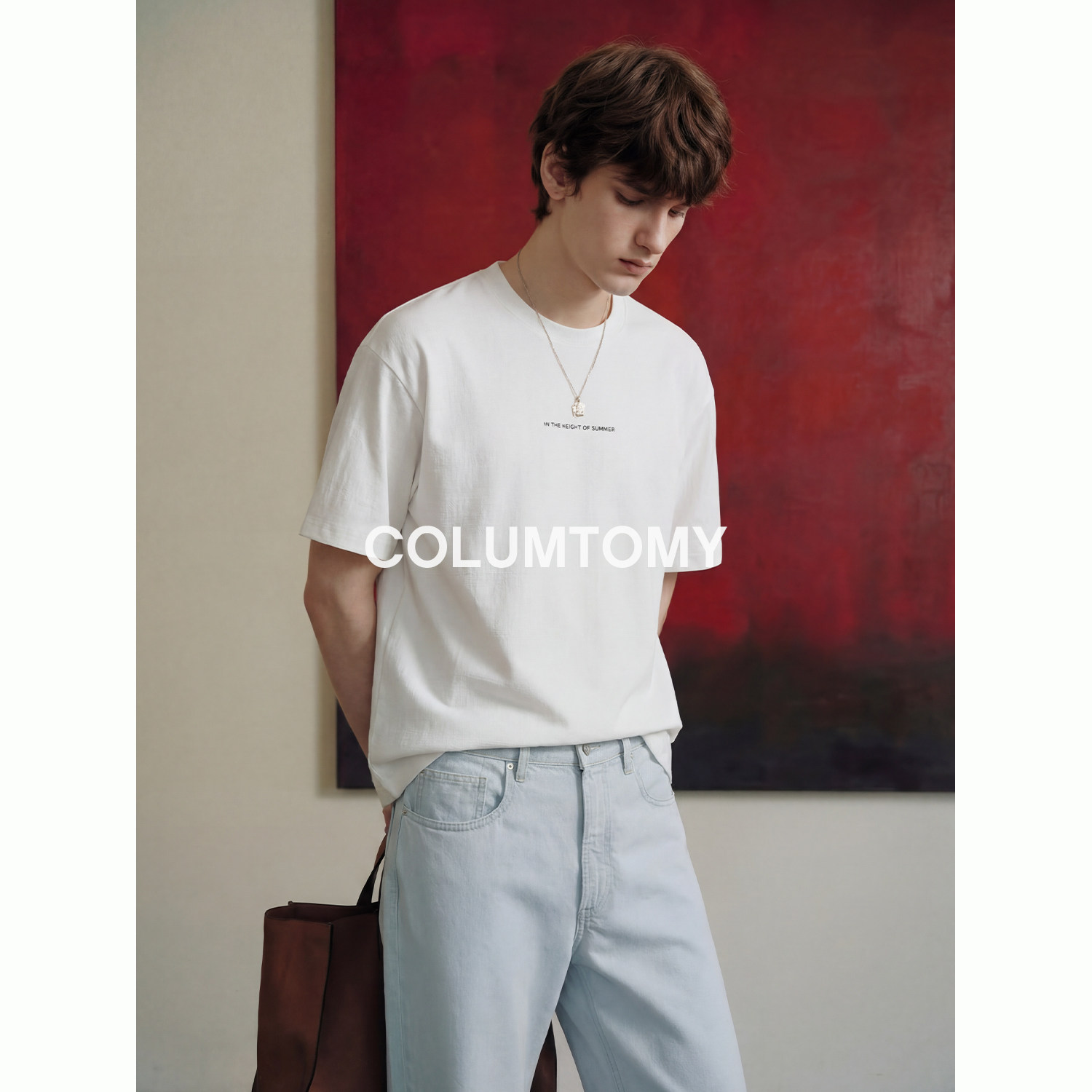 2026夏季新款男士Cleanfit短袖T恤老钱风印花英文凉感美式半袖