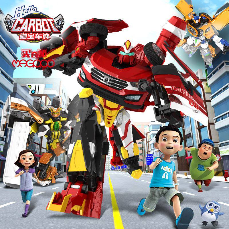 咖宝车神金季二变形合体机器人黄飞龙双骑卫士重工战队特警巨人