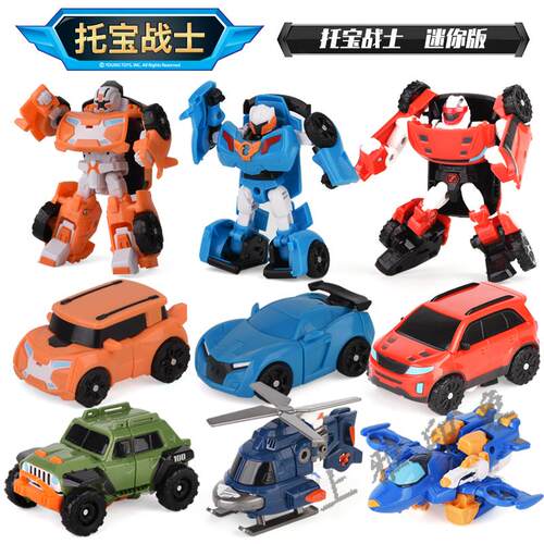 正版tobot托宝兄弟变形玩具战士机甲Y的玩具男孩儿童金刚汽车变形