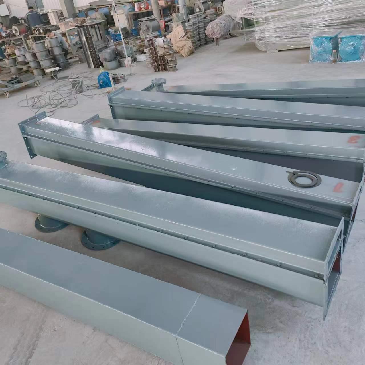 xz400水泥厂空气输送斜槽风送斜槽气力输送机风送式粉料送料设备