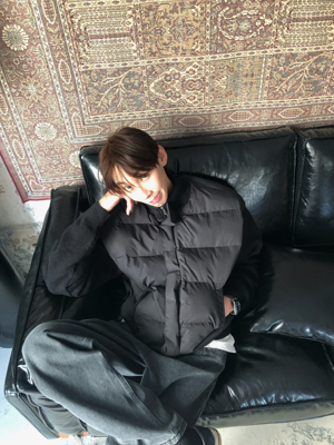 老钱风高蓬短款棉服宽松保暖