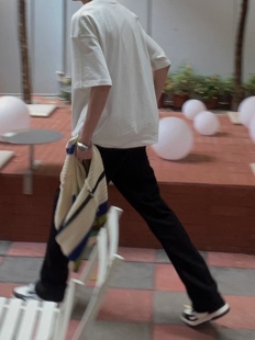 BUFANSTUDIO 基础cleanfit廓形微喇西裤男女vibe休闲长裤kenjima