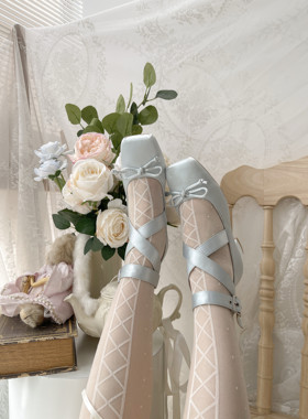 现货丨方圆芭蕾无横带版本丨原创Lolita方头圆头优雅女鞋