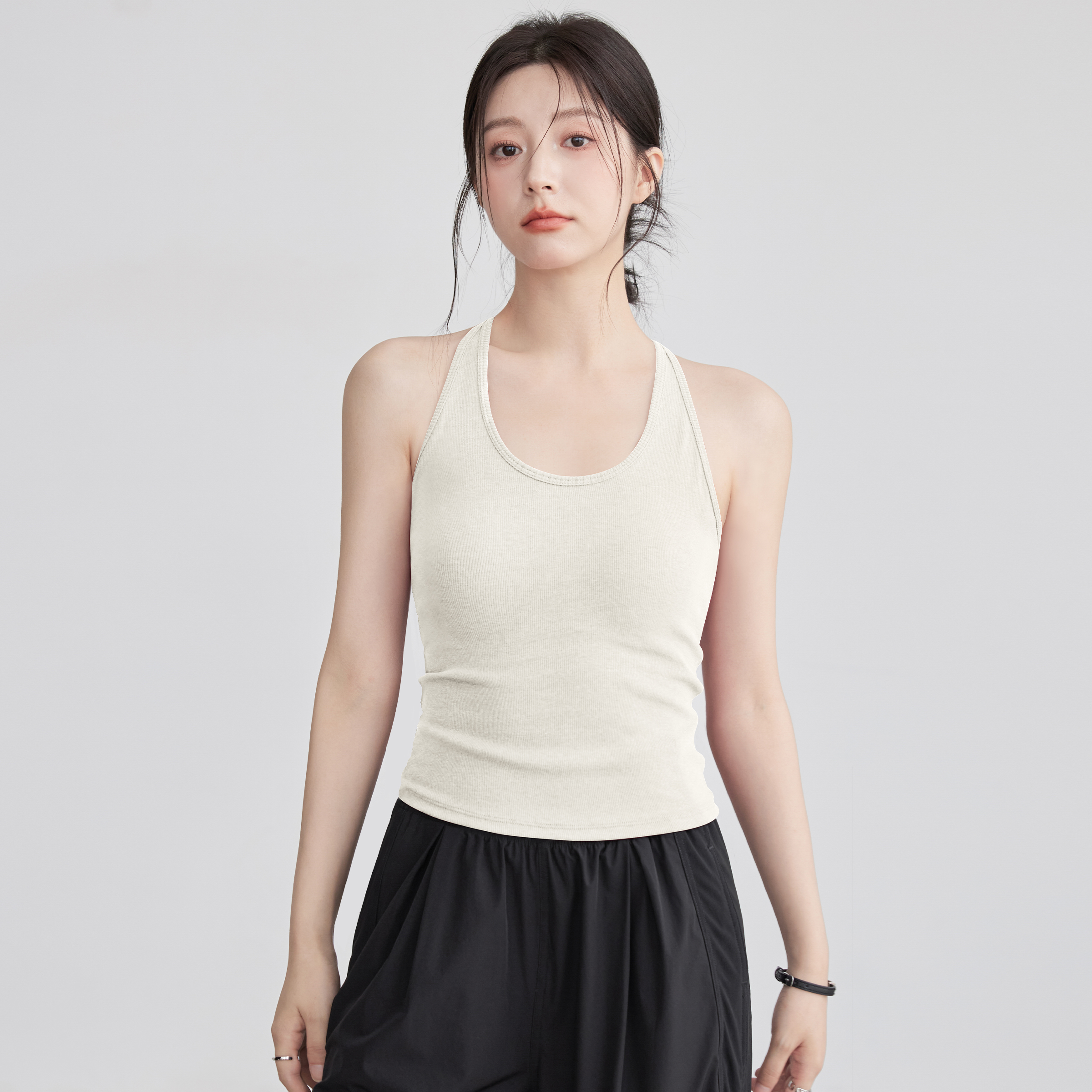 VOJ运动内衣女瑜伽服背心固定杯