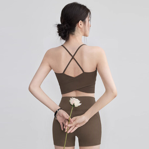 美背运动内衣健身文胸瑜伽服背心