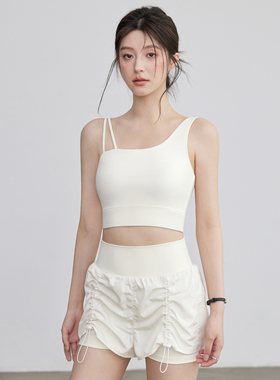 VOJ运动内衣女中高强度健身跑步背心一体式美背收腰瑜伽服普拉提