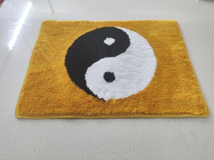 太极地毯挂毯地垫八卦定一件制