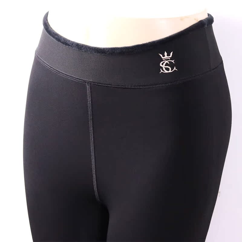 2025新款水貂绒加绒瘦腿打底裤