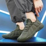 Рабочая летняя мужская дышащая обувь, спортивные дезодорированные туфли для отдыха