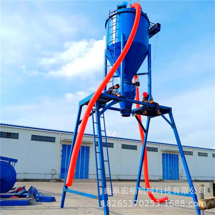 新疆地坑粉煤灰自动装车吸送机气压抽灰机水泥粉 卸料机