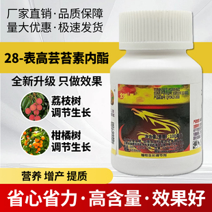 柑橘荔枝龙眼树植物生长调节剂正品 表芸赤霉酸 保证 农药0.4%