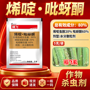 水稻专用杀虫剂白粉虱蚜虫蓟马稻飞虱果树花卉蔬菜专用打虫药正品
