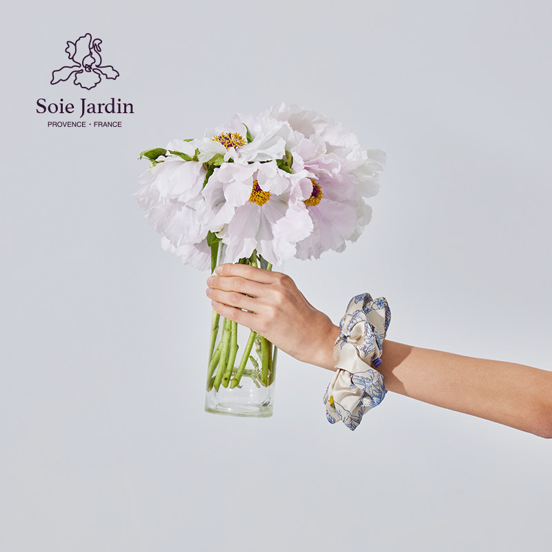 soie jardin 7#真丝印花立体直径15cm超大号发圈手腕装饰花朵造型,饰品/流行首饰/时尚饰品新,发饰,淘宝优惠券,粉丝福利购,淘宝优惠卷