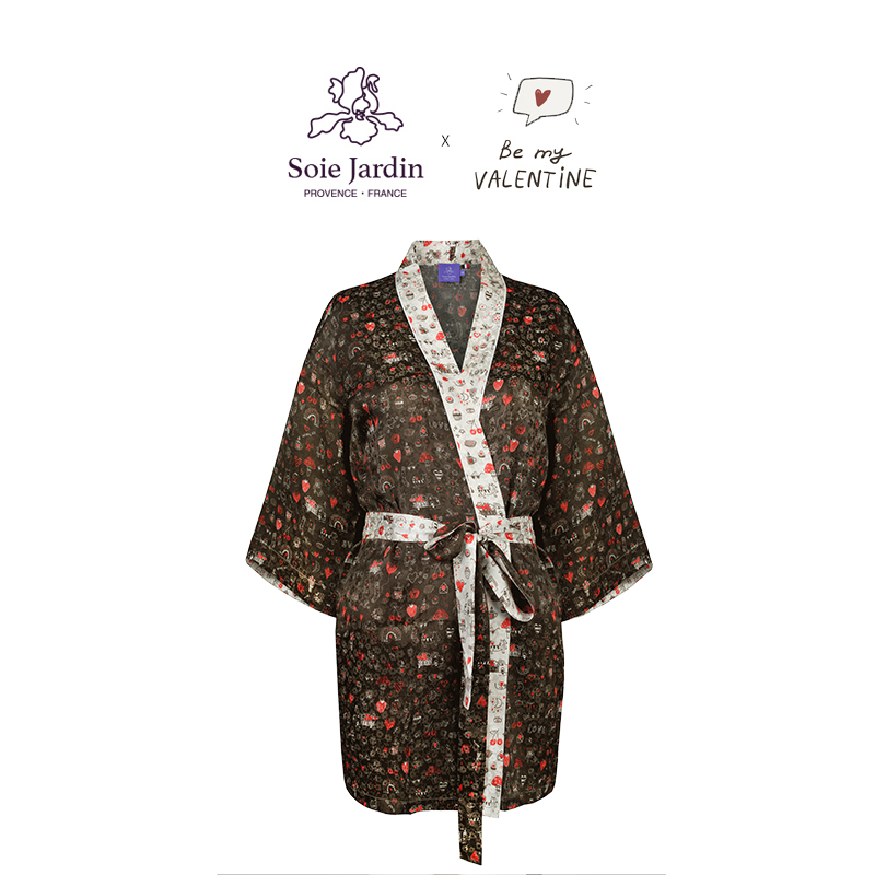 爱恋限定系列家居短袍吊带裙