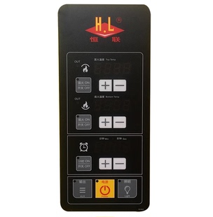 恒联PL２４６电烤箱控制面板横联商用烘炉温度调节器控温表电路板