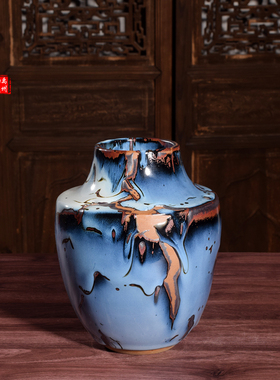 王秋红手工花瓶手工花器