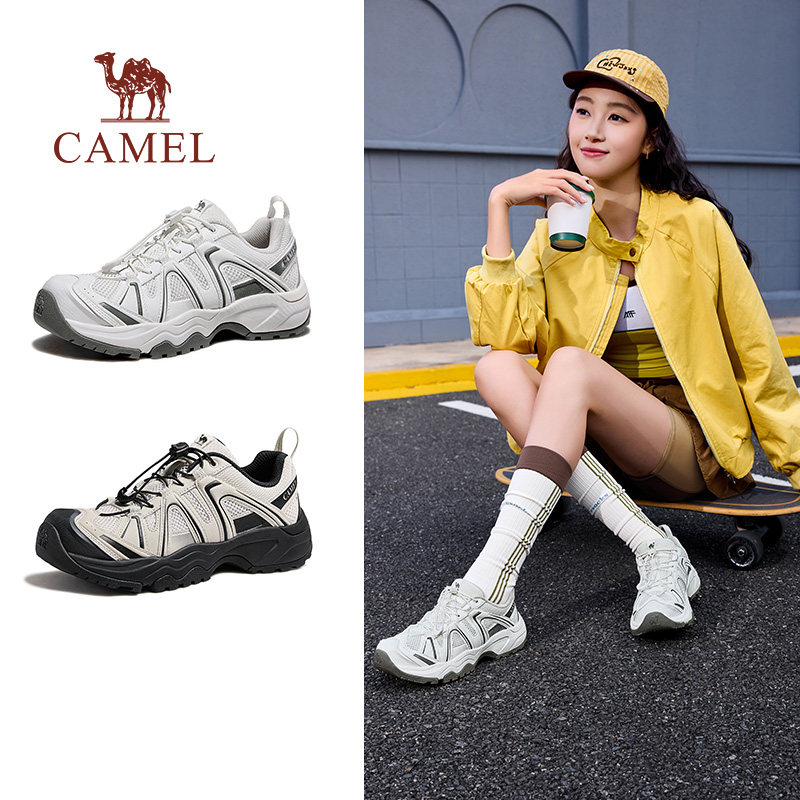 骆驼运动鞋男2026春季新款防滑耐磨休闲鞋网面户外徒步登山鞋女,运动鞋new,运动休闲鞋,淘宝优惠券,粉丝福利购,淘宝优惠卷