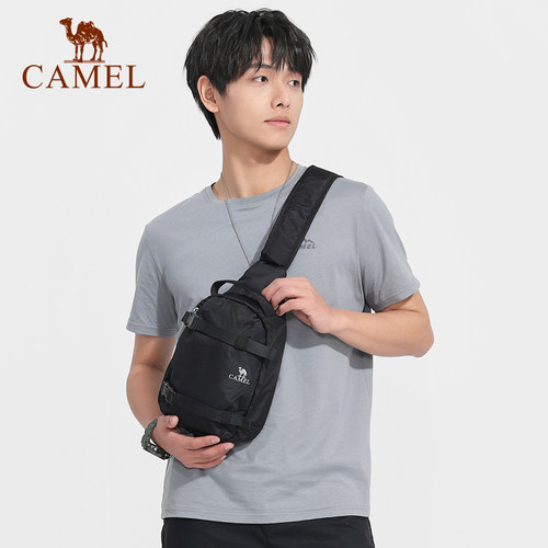 骆驼户外运动单肩包斜挎包