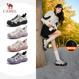 女2026春季 老爹女鞋 新款 户外徒步登山鞋 运动休闲鞋 骆驼山脉丑萌鞋