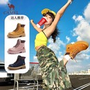 靴 保暖高帮户外工装 骆驼「山越」大黄靴秋冬新品 马丁靴男女情侣款