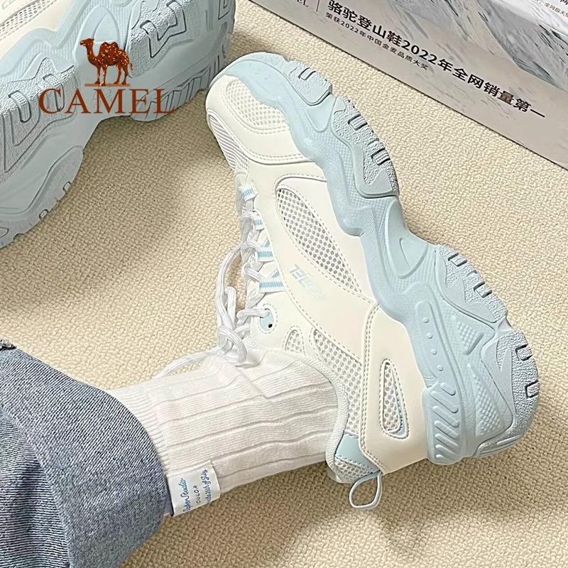 【椰椰海盐】骆驼户外老爹鞋女