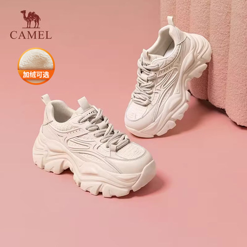 2023圆头女鞋骆驼时尚