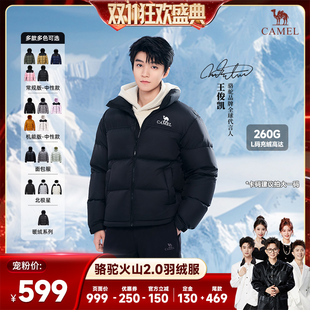 【香菇双11】骆驼中性款「王俊凯同款」火山2.0鸭绒羽绒服/北极星