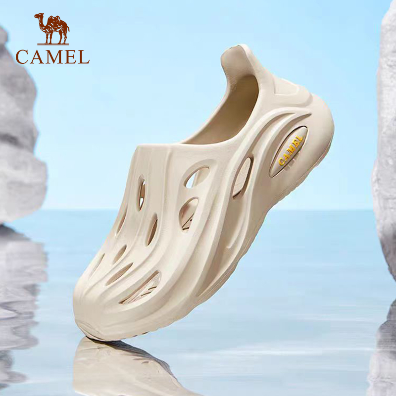 駱駝戶外防滑透氣男鞋