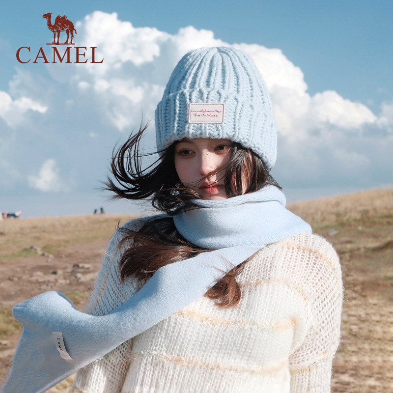 骆驼针织帽2026年秋冬季女防风时尚韩版冷帽保暖麻花毛线帽子,服饰配件/皮带/帽子/围巾,帽子,淘宝优惠券,粉丝福利购,淘宝优惠卷