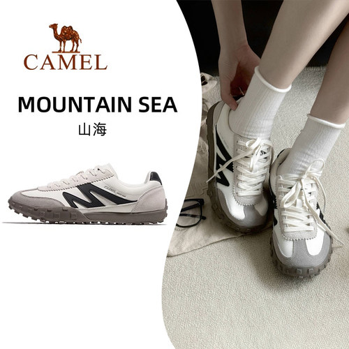 骆驼山海运动鞋休闲板鞋德训鞋子