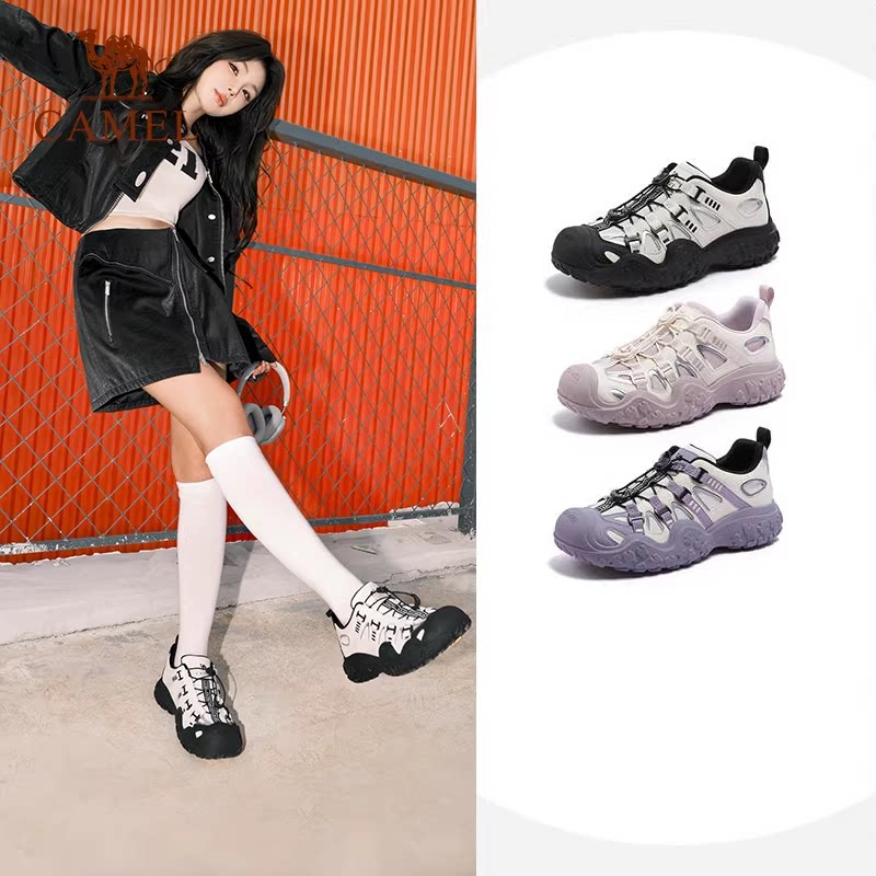 骆驼2026年春季新款「山脉」新升级男女户外休闲丑萌鞋