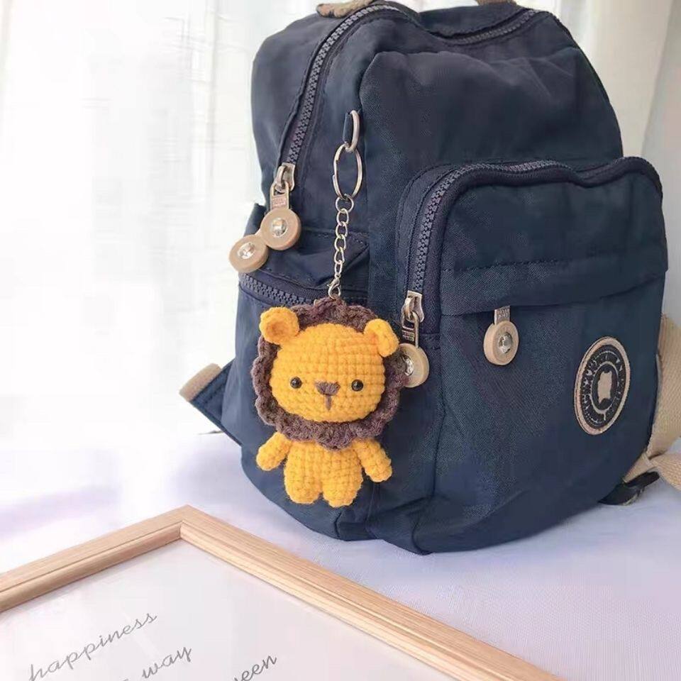 手工diy毛线钩针编织自制小狮子玩偶材料汽车包包钥匙挂件,服饰配件/皮带/帽子/围巾,DIY编织材料包,淘宝优惠券,粉丝福利购,淘宝优惠卷
