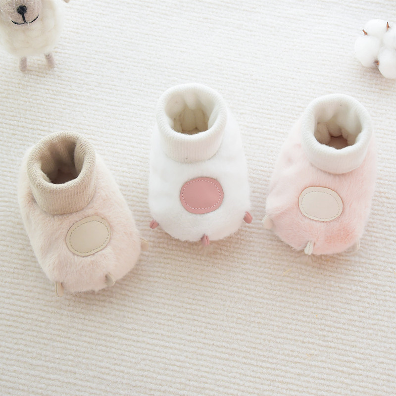 恬薇雅婴儿步前鞋子冬季加绒加厚