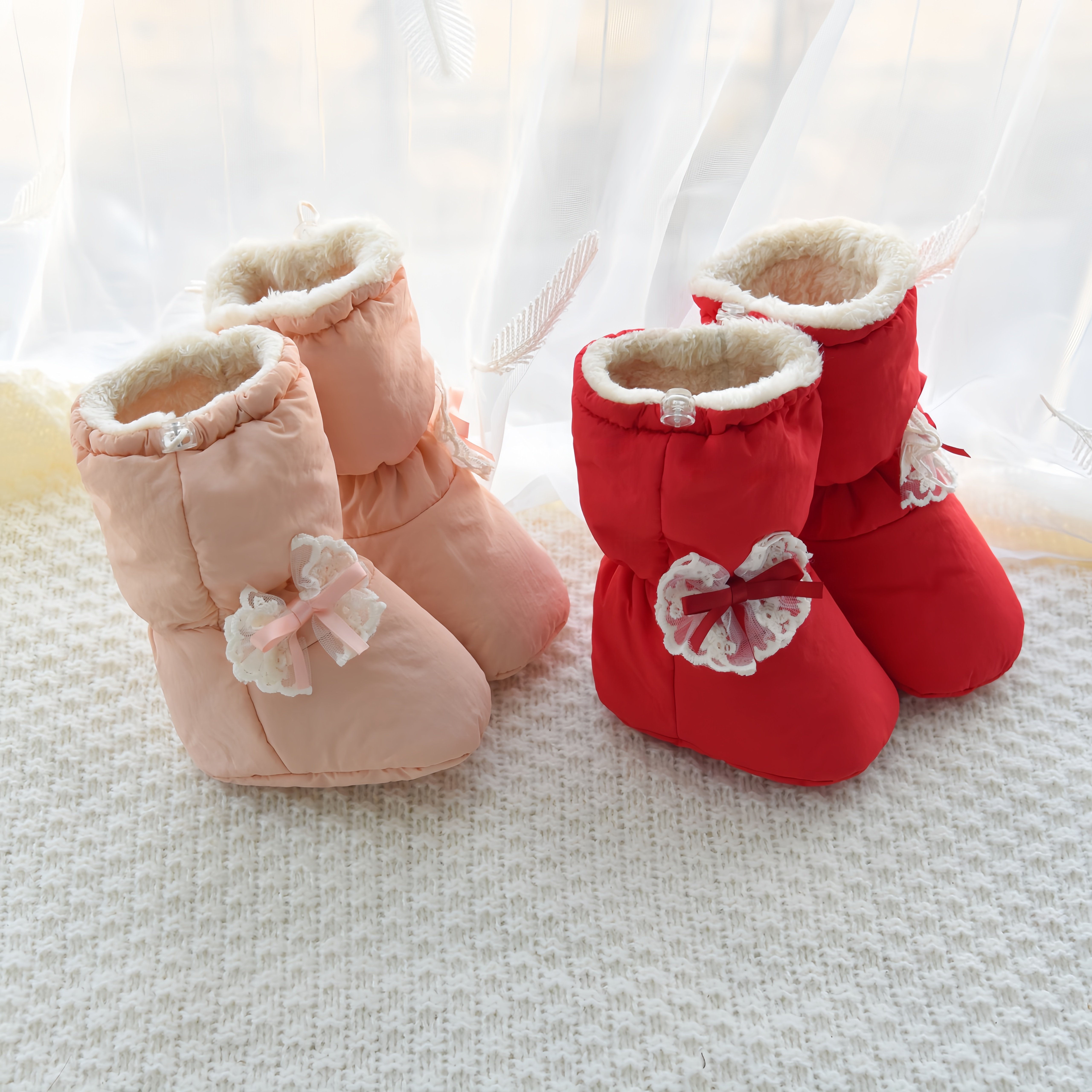 婴儿脚套冬季男女宝宝鞋袜加绒保暖鞋套防掉棉鞋外出睡觉高筒靴子,童鞋/婴儿鞋/亲子鞋,婴儿步前鞋/袜鞋,淘宝优惠券,粉丝福利购,淘宝优惠卷