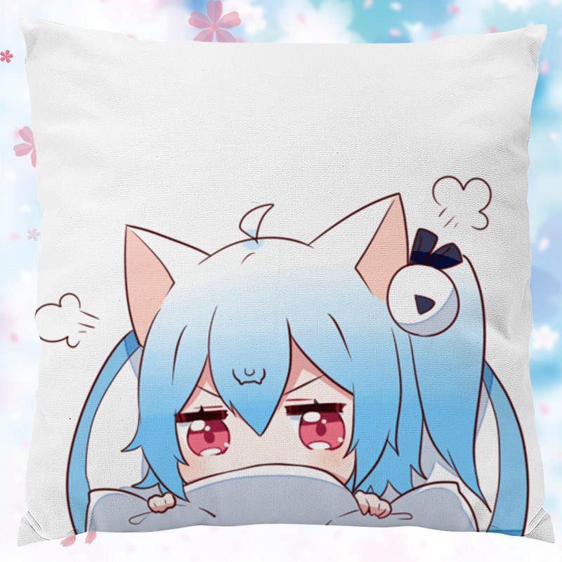 bilibili哔哩哔哩 2233娘猫娘方形抱枕 b站动漫周边二次元