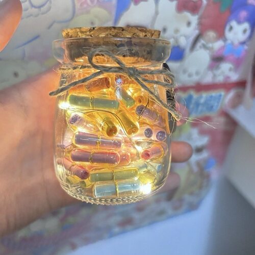 送男友手写情书纸条时间胶囊