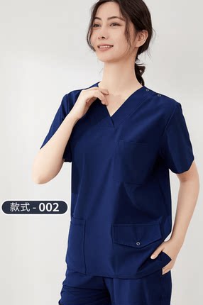 高端洗手衣分体套装工作服医生护士月嫂医美口腔诊所宠物隔离服女