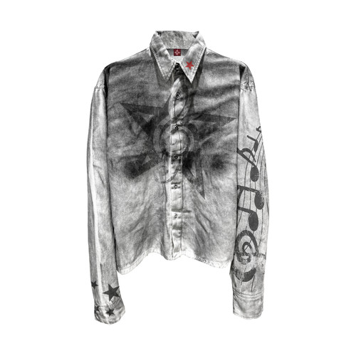 DETW25ss*《音符》暗黑喷脏外套