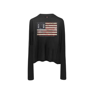 打底衫 原创小众恶搞趣味印花休闲百搭基础圆领长袖 男女 25AW DETW