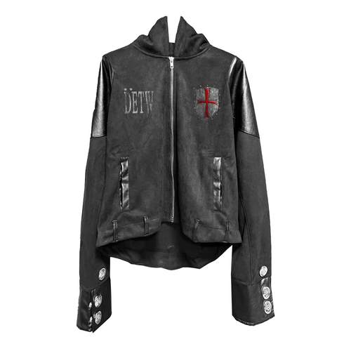 DETW*《盔甲拼接解构》-拉链外套