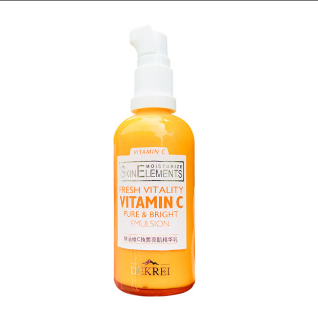 迪凯瑞/dekrei鲜活维c纯皙亮肌精华乳100ml 提亮肤色补水保湿女生