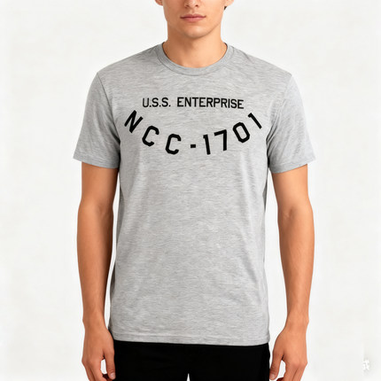 星际迷航企业号星舰 T 恤 Star Trek USS Enterprise  T-Shirt