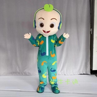 JOJO小男孩定制卡通人偶服装成人行走表演服玩偶国外jojo 男孩