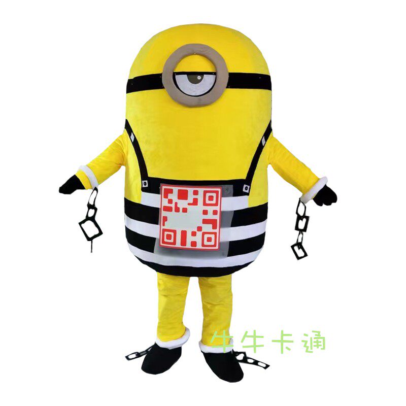 怪盗格鲁的小黄人卡通人偶服装人穿行走表演道具服公仔定制吉祥物