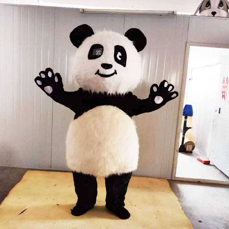 大熊猫卡通人偶行走道具服