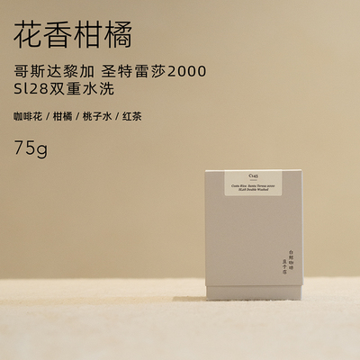 【白鲸咖啡】C145 花香柑橘 哥斯达黎加 圣特雷莎 SL28 双重水洗