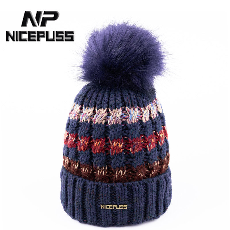 冬天帽子女秋冬百搭毛线帽女冬季保暖防寒针织线帽时尚冷帽堆堆帽